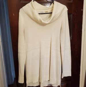 Woven sweater